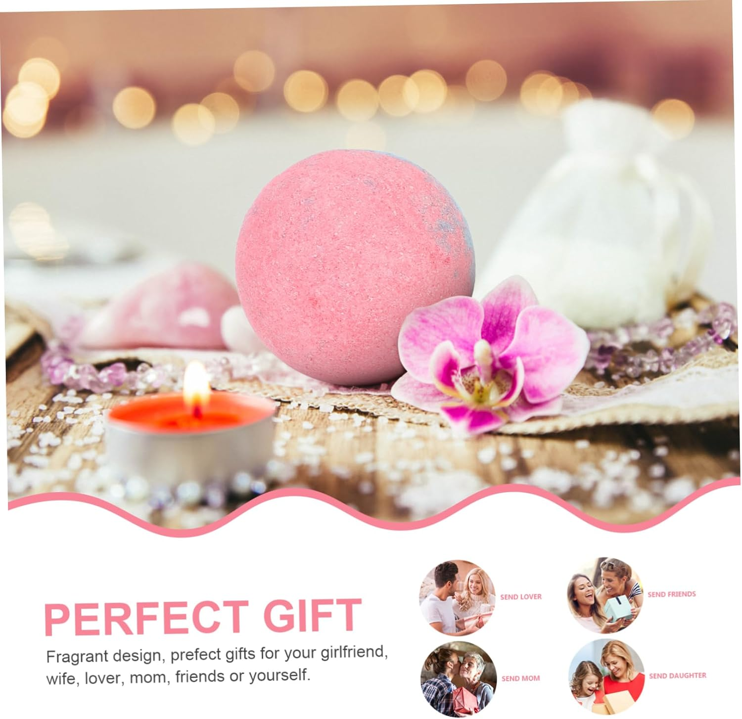 HAKIDZEL 6Pcs Multi-Function Foot Bath Essential Oils Aromatherapy Bathing for Relaxation and Skin Mixed Color for Home Use image number 5