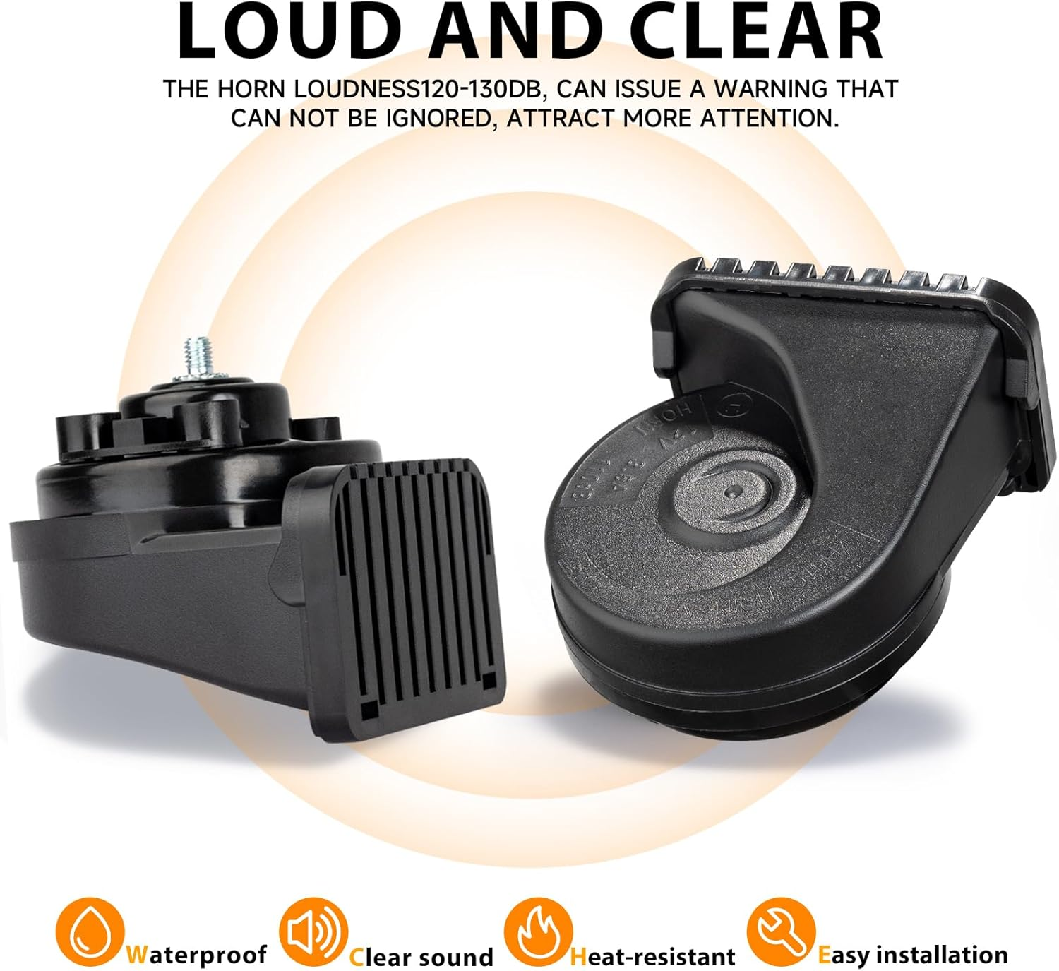 Car Horn for Honda Civic CRV Odyssey Accord Pilot Passport Fit Insight Ridgeline, Acura MDX RDX Integra Auto Horn for Honda Loud Dual-Tone