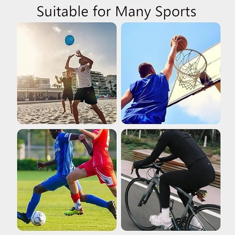 Shin Guards, Soccer Shin Guards Kids 8-10, Anti-Collision Sports Breathable Calf Protector, for Kids, Teens and Adults(Blue Small) image number 4