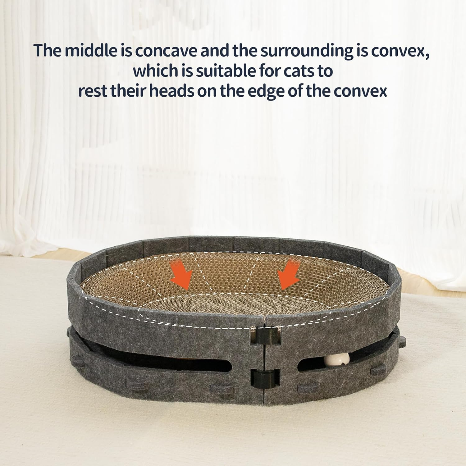 Cat Scratcher Cardboard, Cat Scratching Post, Cat Scratch Accessory