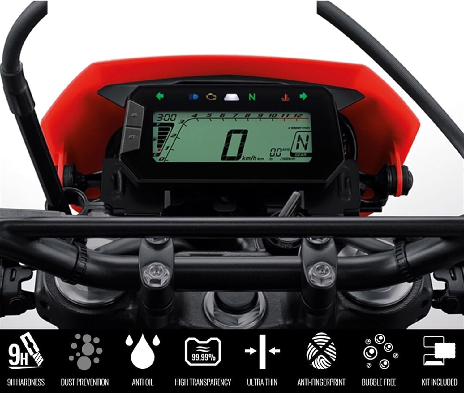 For CRF300L CRF300 Rally CRF 300 L CRF 300L 2021 2022 Motorcycle Accessories Cluster Scratch Protection Film Screen Meter Cluster Screen Protection Film image number 4