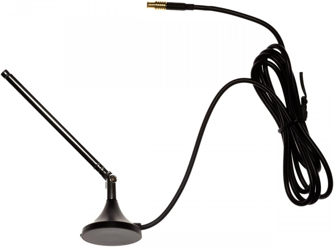 NESDR Nano 2+ Tiny Black RTL-SDR USB Set (RTL2832U + R820T2) with Ultra-Low Phase Noise 0.5PPM TCXO & MCX Antenna. Software Defined Radio, DVB-T and ADS-B Compatible, ESD Safe