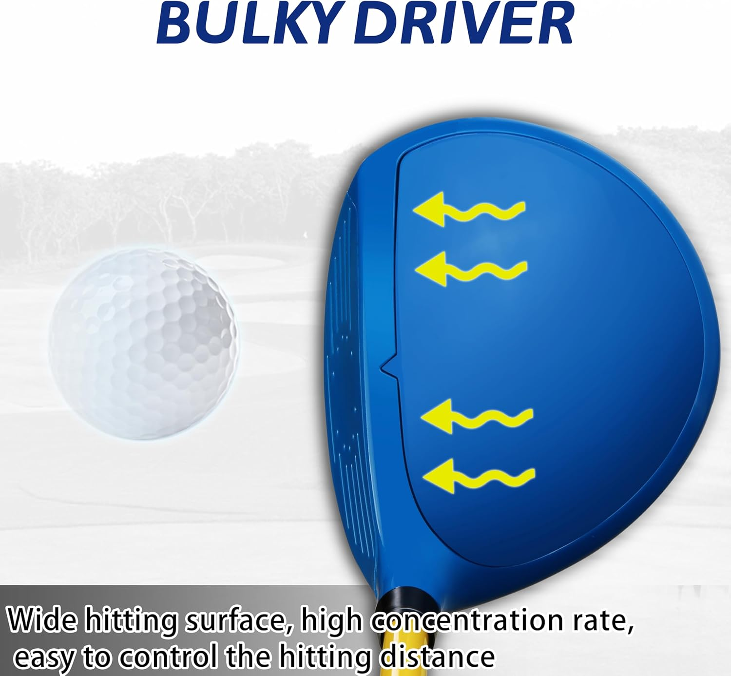 PGM Children'S Golf Club Set - Can Hit Real Balls, Includes Wood, Iron, and Putter Clubs, Great for Beginner Boys and Girls, Instructional Training Set image number 3