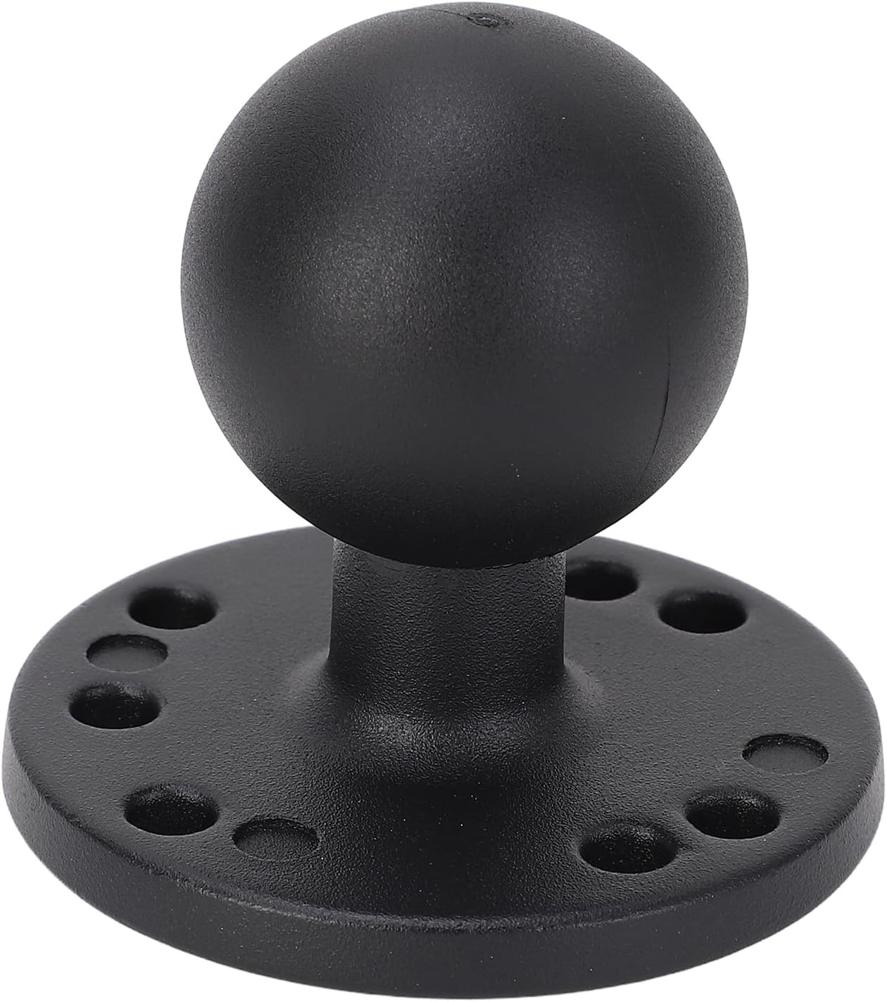 1.5 Inch Ball Mount with round AMPS Hole Plate Aluminium Alloy for RAM Mounts C Ball Double Base Arm