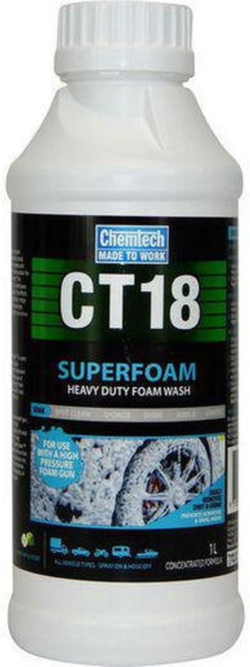 Chemtech CT18 Superfoam Car Wash 1 Liter