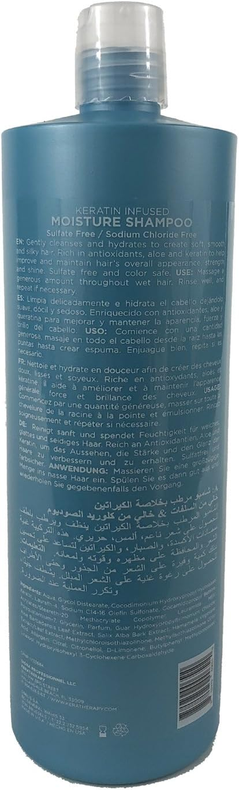 Keratherapy Keratin Infused Moisture Shampoo, 100 Millilitre