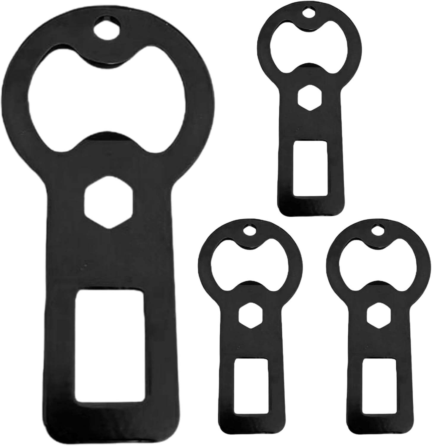 Heavy Duty Metal Keychain Bottle Opener, Cool Car Accessory Key Ring for Men, Portable Beer Opener for Backpack & Travel, Durable Camping & Hiking Tool, Unique Party Gift 178 image number 4