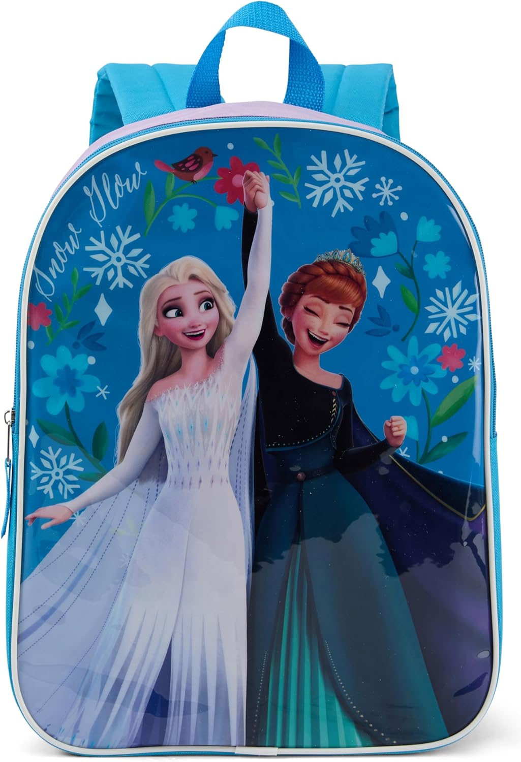 Disney Backpack for Kids 15 Bookbag for Girls | Padded Straps & Large Zip Compartment School Supplies