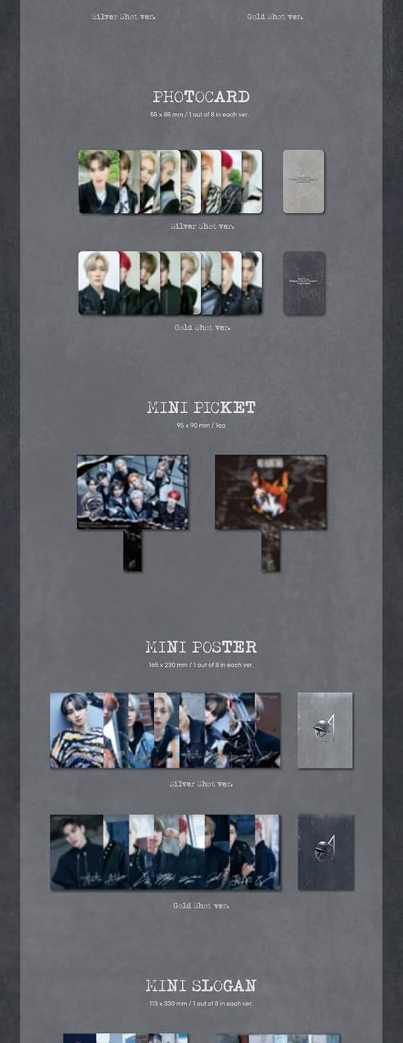 EPEX Prelude of Anxiety Chapater 2. : Can We Surrender? 6Th EP Album Cd+Photobook+Photocard+Picket+Poster on Pack+Slogan+Scratch Card+Tracking Sealed (Random Version)