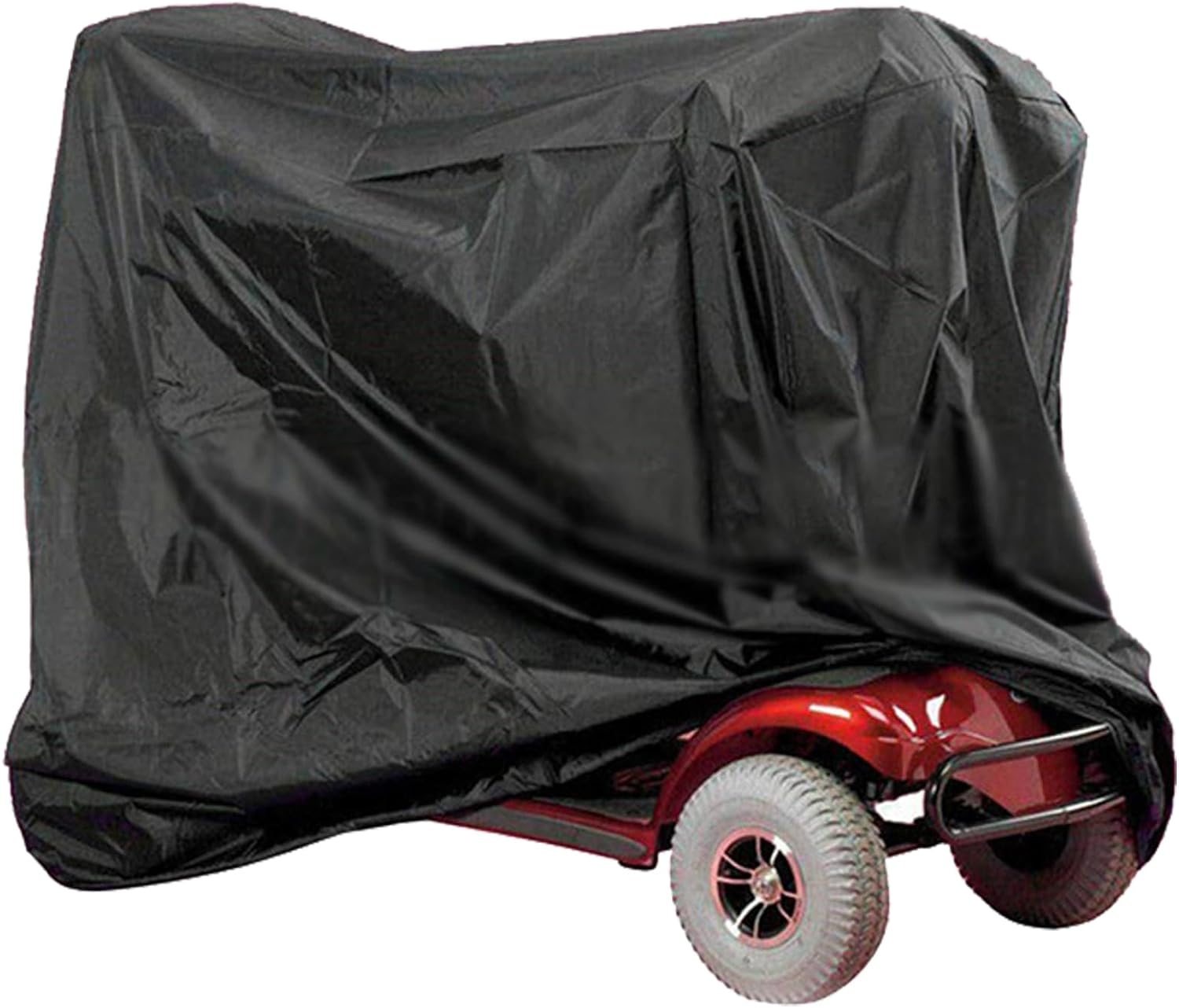 Waterproof Mobility Scooter Cover 210D Oxford Fabric UV Protection Breathable Weatherproof Scooter Cover with Storage Bag,140 * 66 * 91CM Waterproof Mobility Scooter Cover image number 1