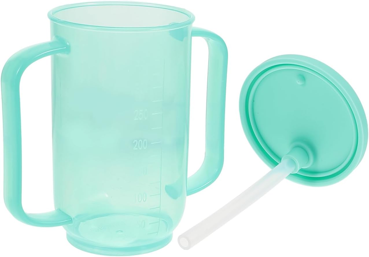 Unbreakable Drinking Cup Pill Cup Beverage Cup Mobility Cup Disabled Regulating Handicapped Feeding Cup Elderly Drinking Cup Spillproof Nosey Cup Upkout Elderly Easy to Clean Reusable Water Cup image number 4