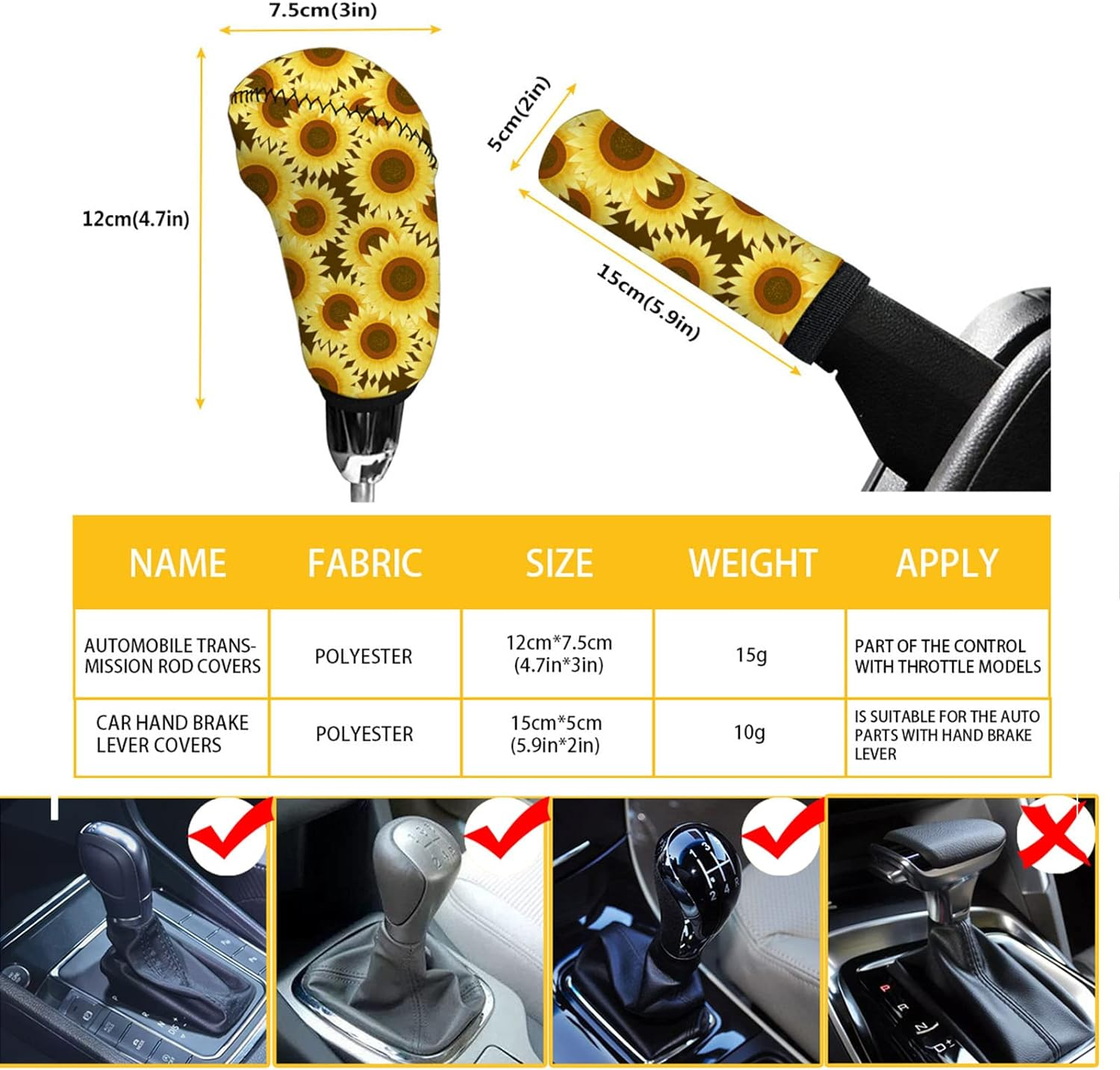 KEIAHUAN Purple Dragon Car Seat Cover Set with Car Headrest Covers for Women Steering Wheel Cover Cup Coaster Handbrake Cover + Gear Shift Knob Cover for SUV Truck Vans Sedans - Galaxy Wolf image number 5