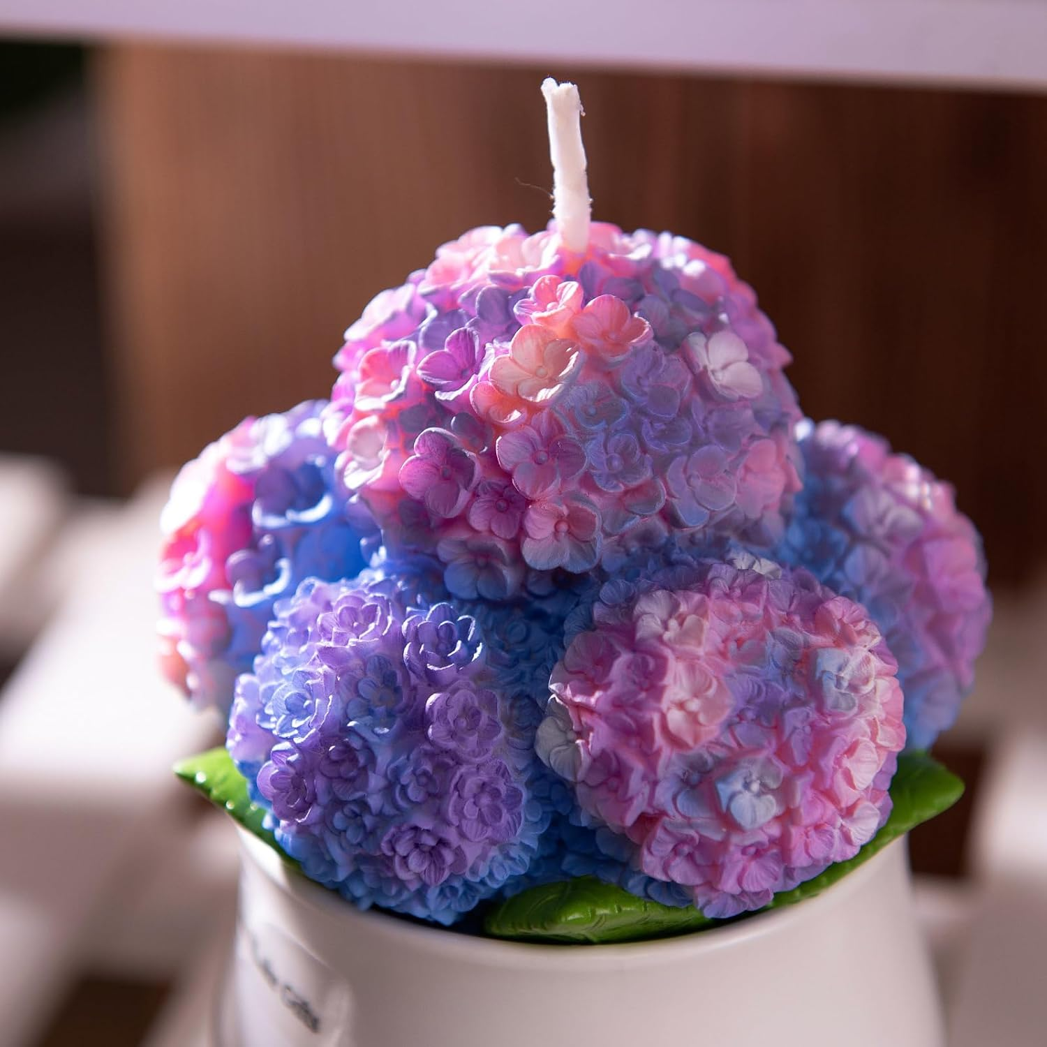 Hydrangea Potting Scented Candle Home Decora for Mother'S Day - Hydrangea Potting image number 3