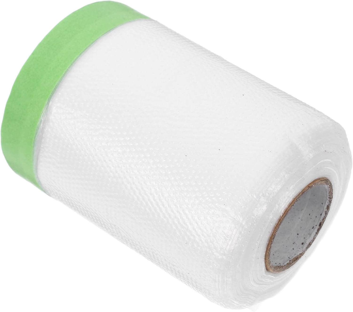 Pre-Taped Weak Adhesive Masking Film 55Cm X 20M Plastic Protective Cover for Automotive Painting, Furniture and Wall Surface Dust Protection, Low Residue Paint Masking Sheeting image number 3