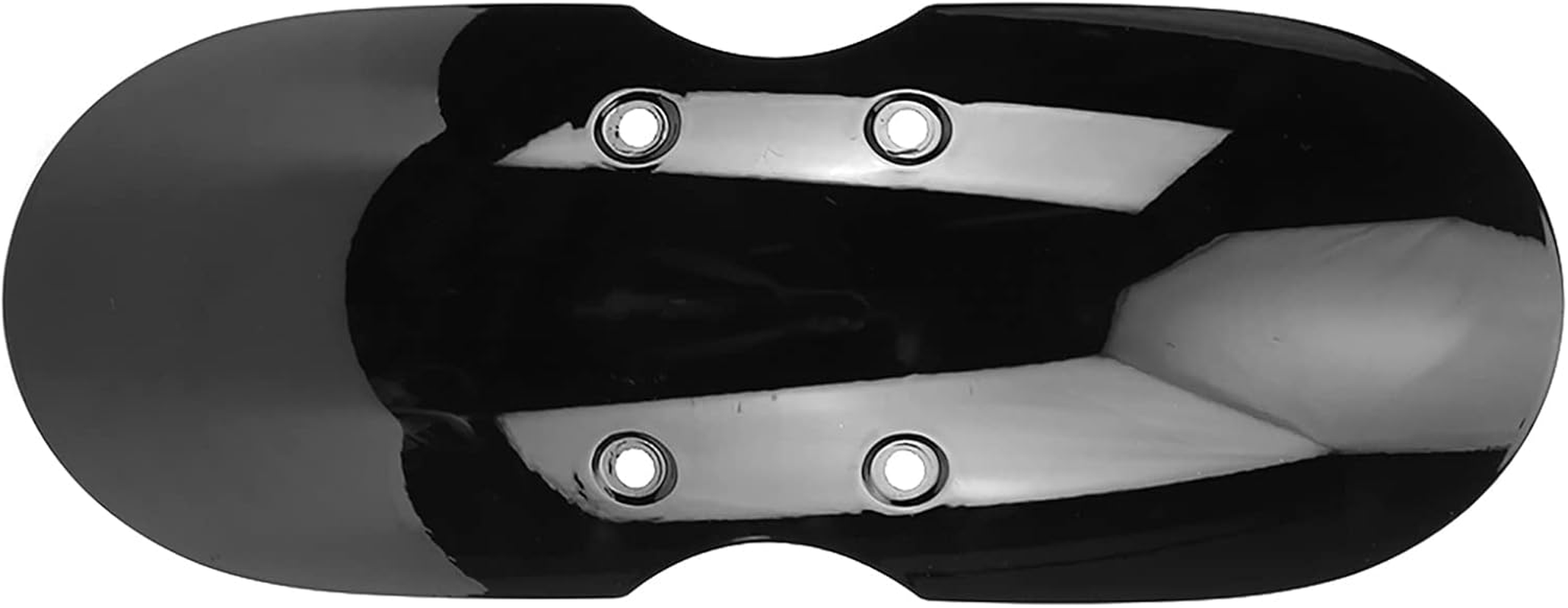 Motorcycle Front Fender Mudguard for Bonneville T100 Thruxton 900 2001-2016 - ABS Black Direct Replacement Fender, Air Cooled Models(Glossy Black)