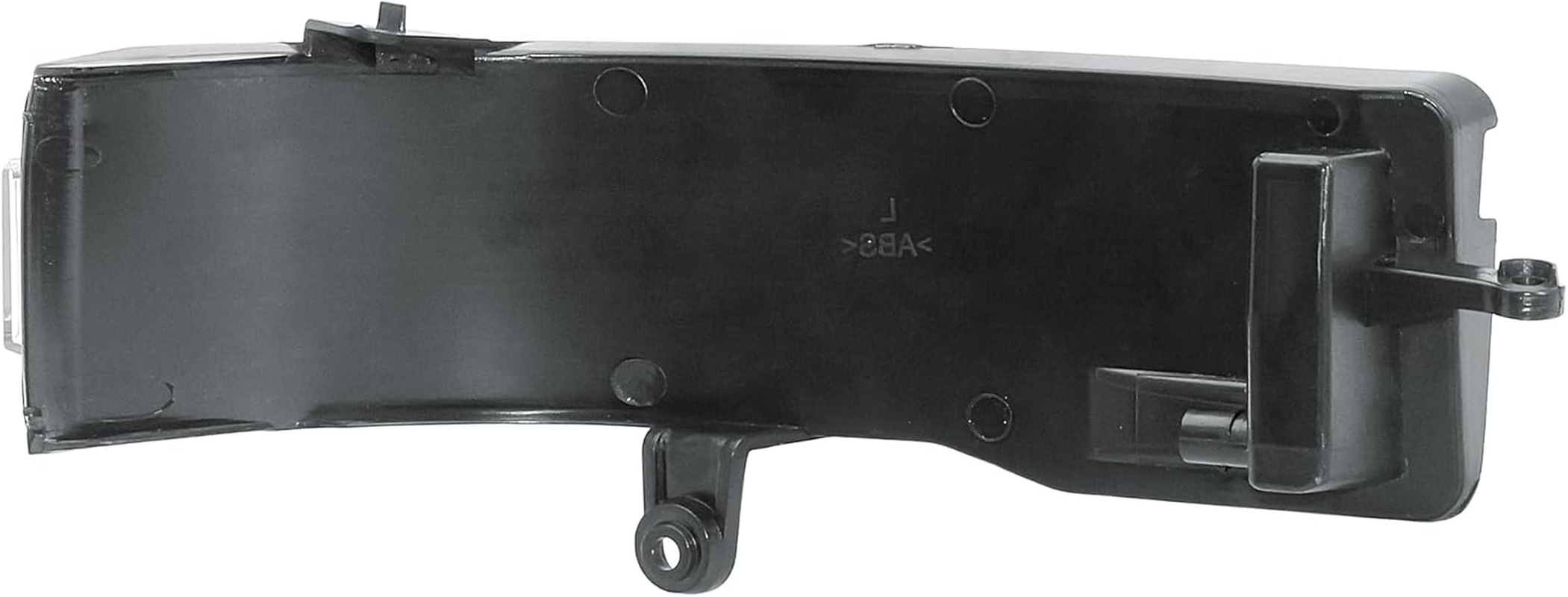 Replacement Driver Left Side Door Mirror Turn Signal Light Lamp Black Housing Indicator for RAM 1500 from 2019 to 2024 - Black Driver (Lh) Side image number 5