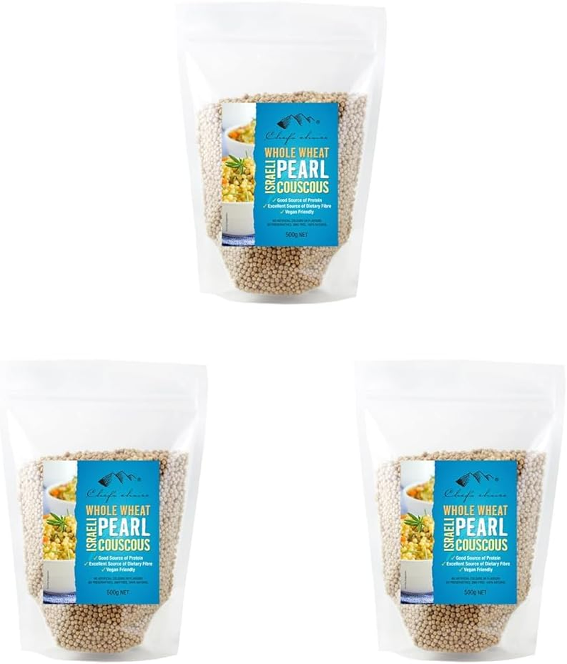 Chef'S Choice Israeli Pearl Whole Wheat Couscous 500 G image number 2