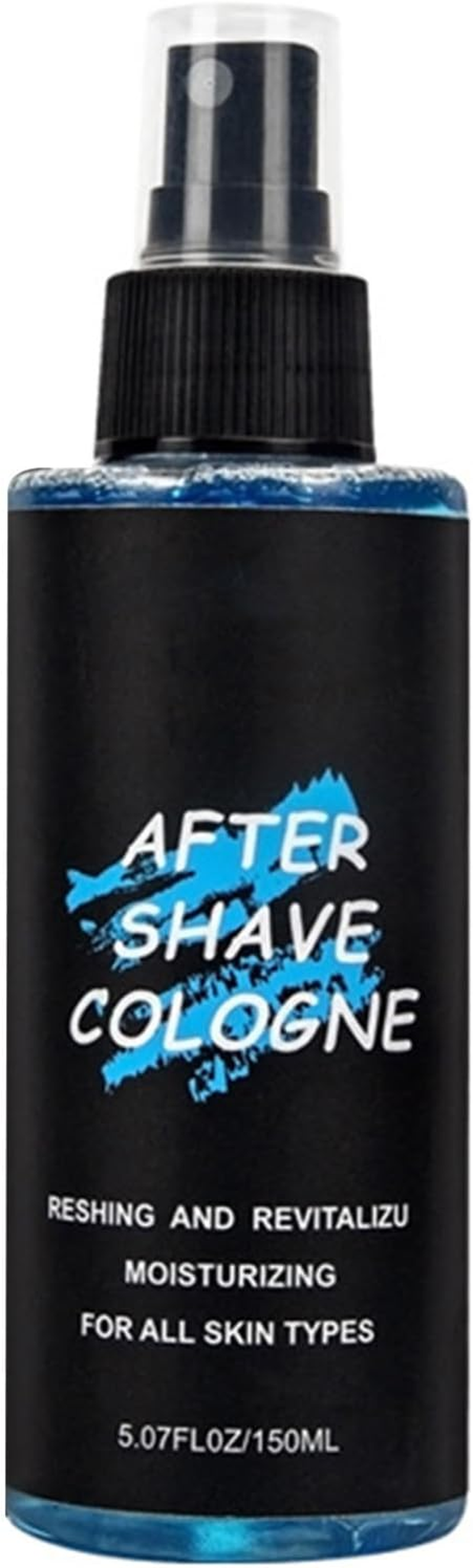 Tiaobug 150Ml Post Shave Skin Calming Spray for Men, Oil Control Toner Helps Relieve Dryness and Tightness Black One Size image number 2