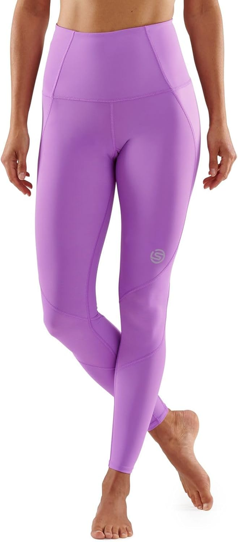 SKINS Compression Series 3 Women'S L Skyscraper Tights Activewear Iris Orchid image number 2
