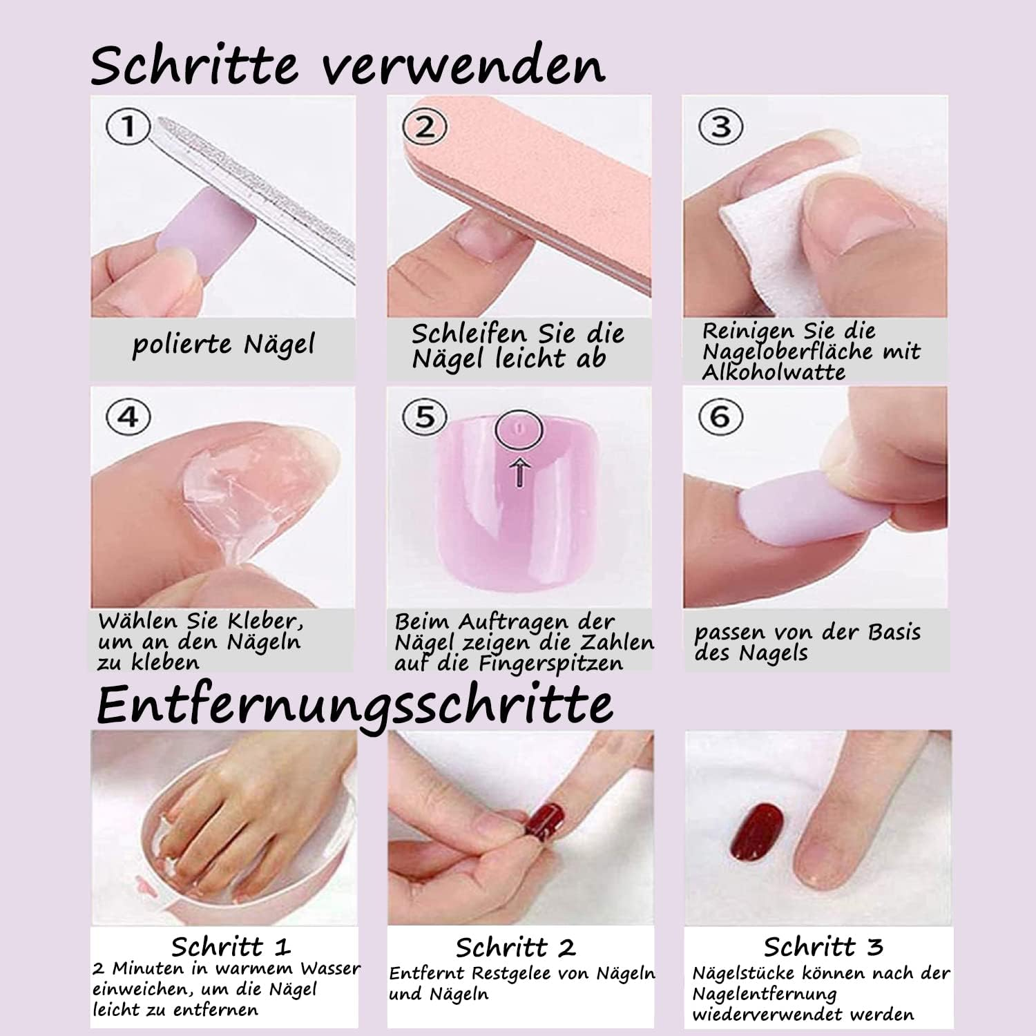 Medium False Nails, Silver Stripes French Nails for Gluing with Adhesive Stickers, 24 Pieces French Press on Nails, on Nails for Women and Girls, Valentine'S Day Fake Nails image number 4