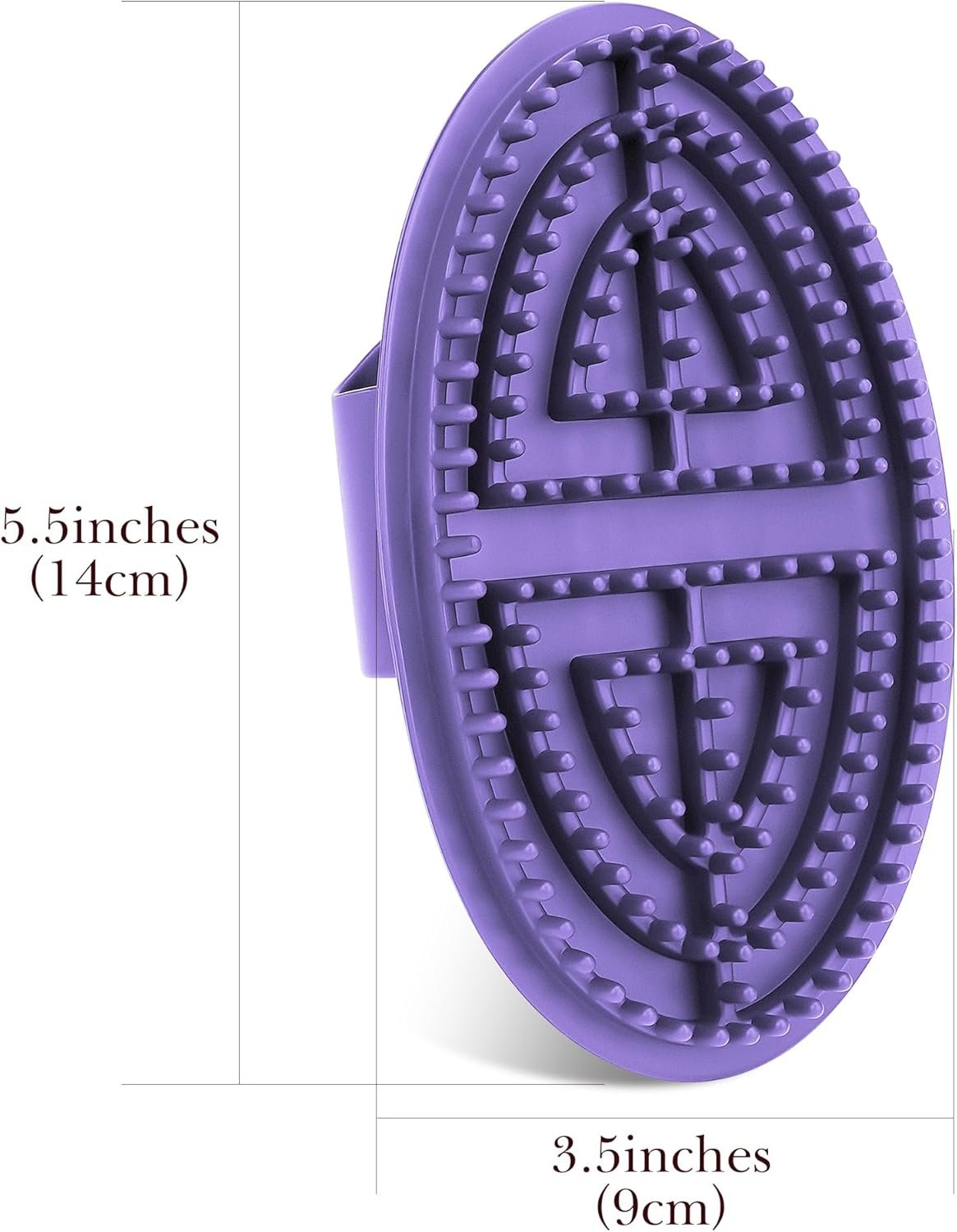 Reignsword 2Pcs Meridian Brush Massage Set, Beauty Salon Professional Acupressure Comb, Full Body Relaxation Therapy Tools, Portable Handheld Cepillo De Meridianos Para Masajes (Purple) image number 6