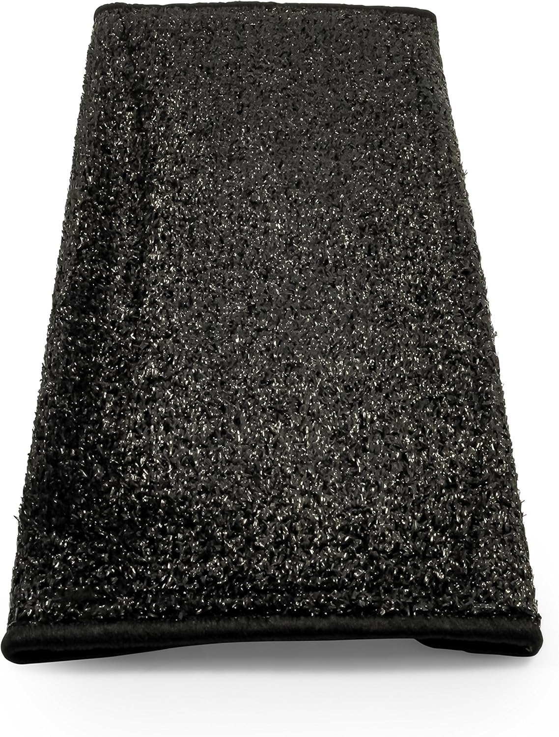 Camco 42947 RV Step Rug ( Premium Radius Wrap around Step Rug, Turf Material (22" Wide) - Black) - Black image number 6