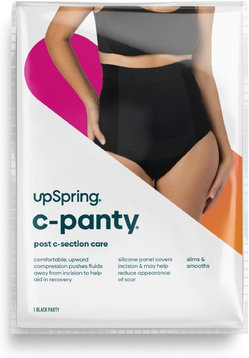 Upspring C-Panty C-Section Recovery Underwear with Silicone Panel for Incision Care image number 5