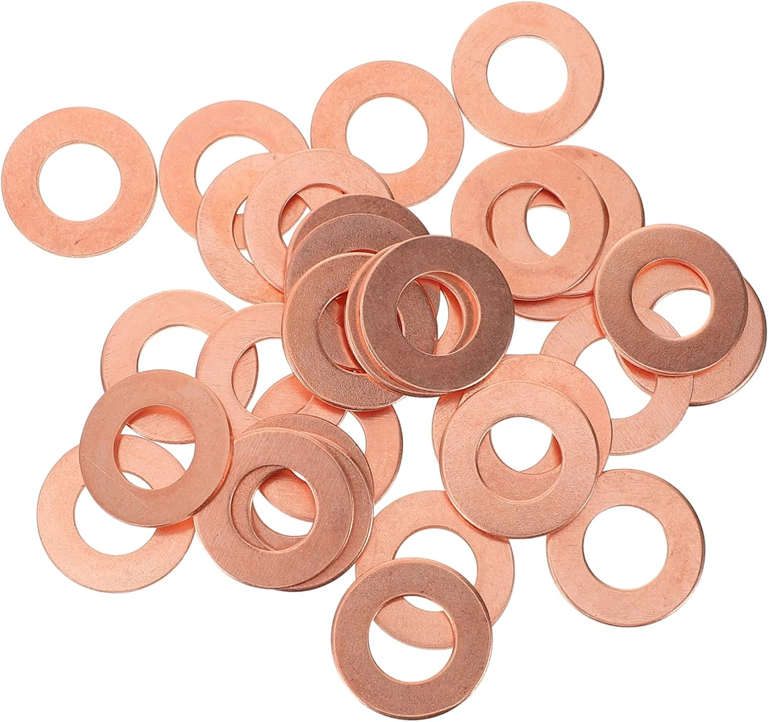 Dent Puller Rings 200Pcs Circular Spot Welder Washers for Auto Body Panel Repair Dent Pulling Tool Kit Suitable for Car and Equipment Welding image number 3