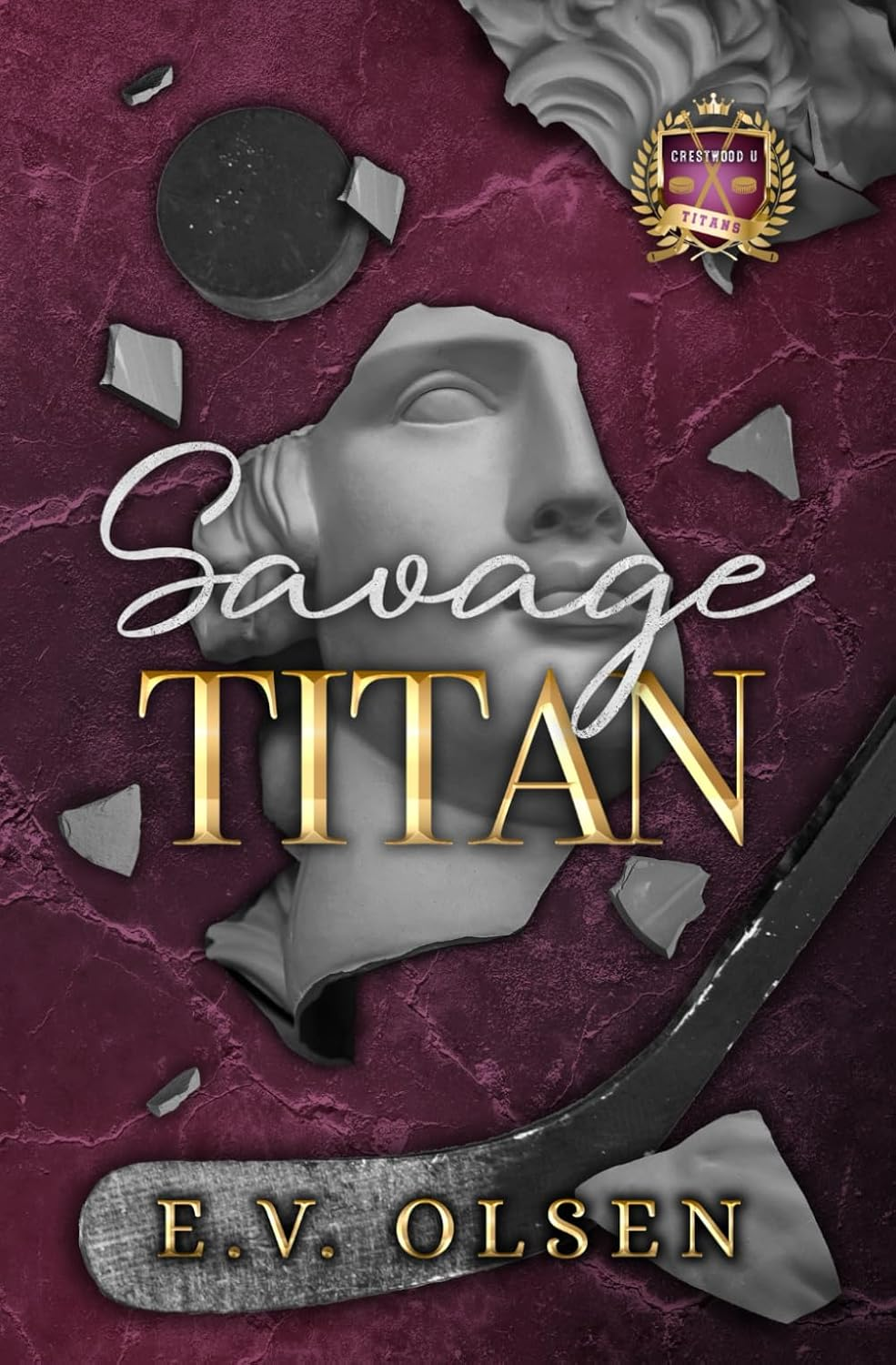 Savage Titan: an MM College Hockey Bully Romance image number 1