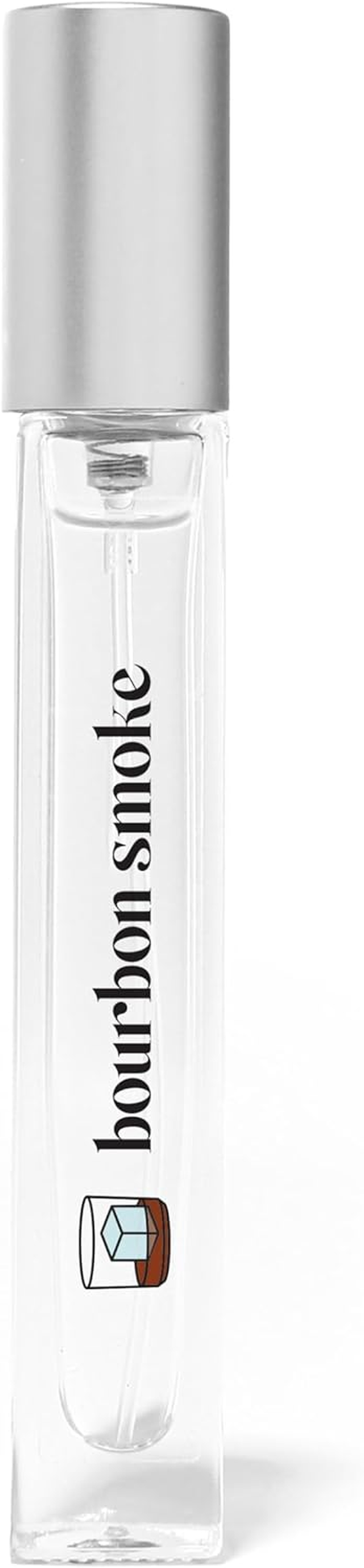 Just Juice Bourbon Smoke - Spicy, Warm Vanilla Perfume for Women and Men - Amber Mini Travel Perfume with Black Pepper, Cedar, Suede - 0.33 Oz image number 2