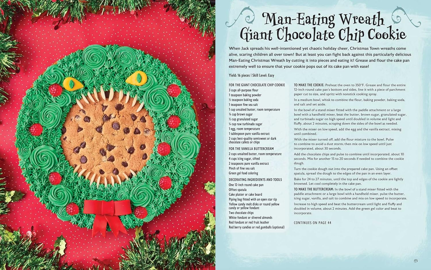 The Nightmare before Christmas: the Official Baking Cookbook image number 6