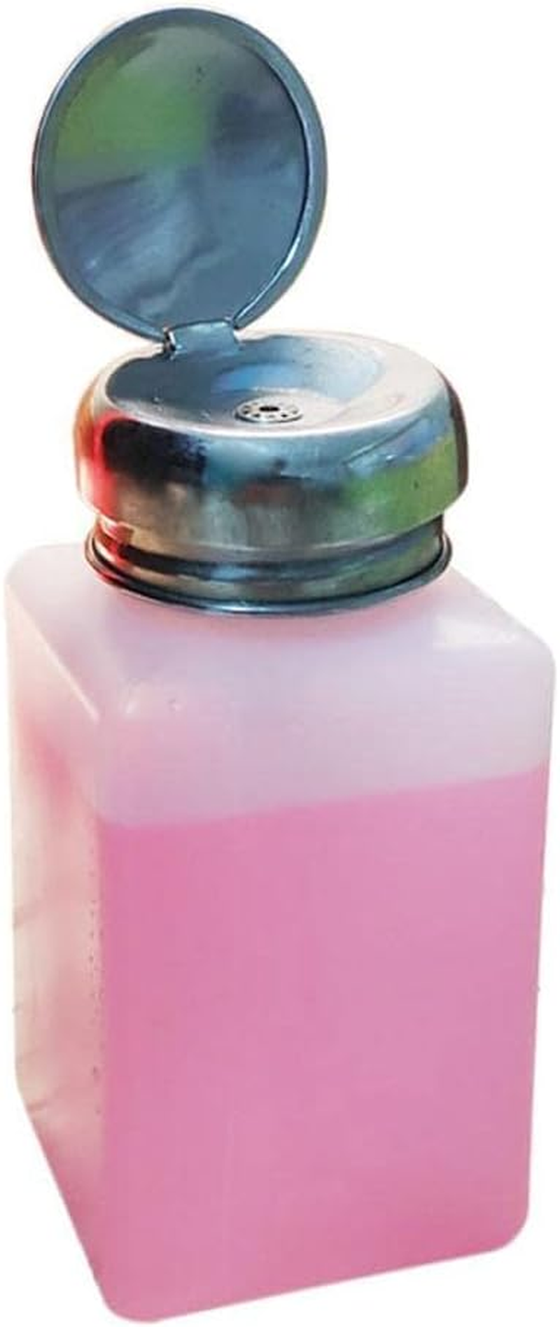 2X Nail Polish Makeup Remover Press Bottle Solvent Pump Dispenser image number 2