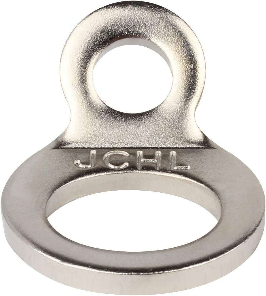 JCHL Stainless Steel Multi-Purpose Tie-Down Anchors Hooks Dirt Bike Tie down Strap Rings for Motorcycle Dirtbike ATV Trailer Truck Rosa-Gold (4-Pack) - 4-Pack image number 6