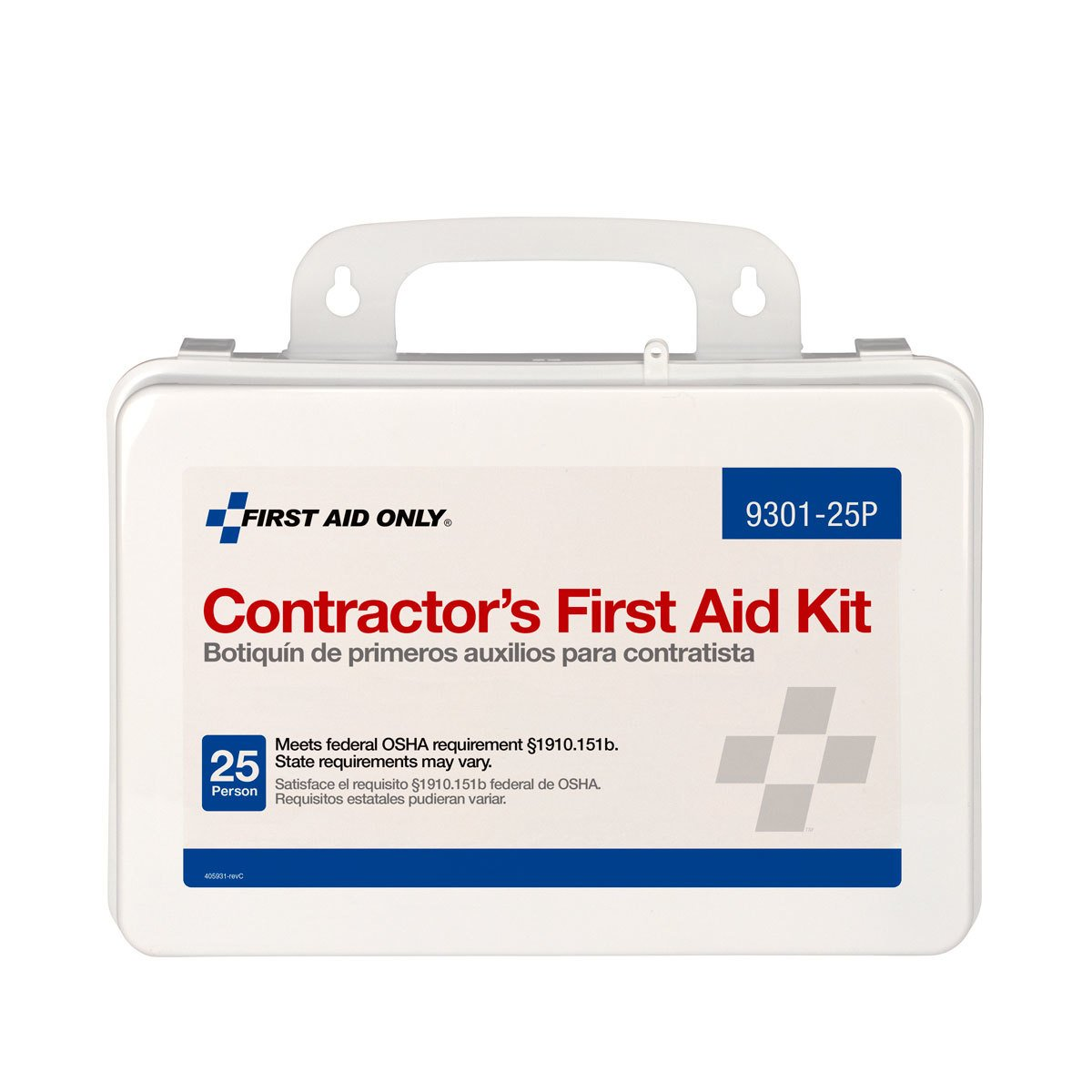 First Aid Only Contractor'S First Aid Kit, Plastic, 1.7 Pound image number 4
