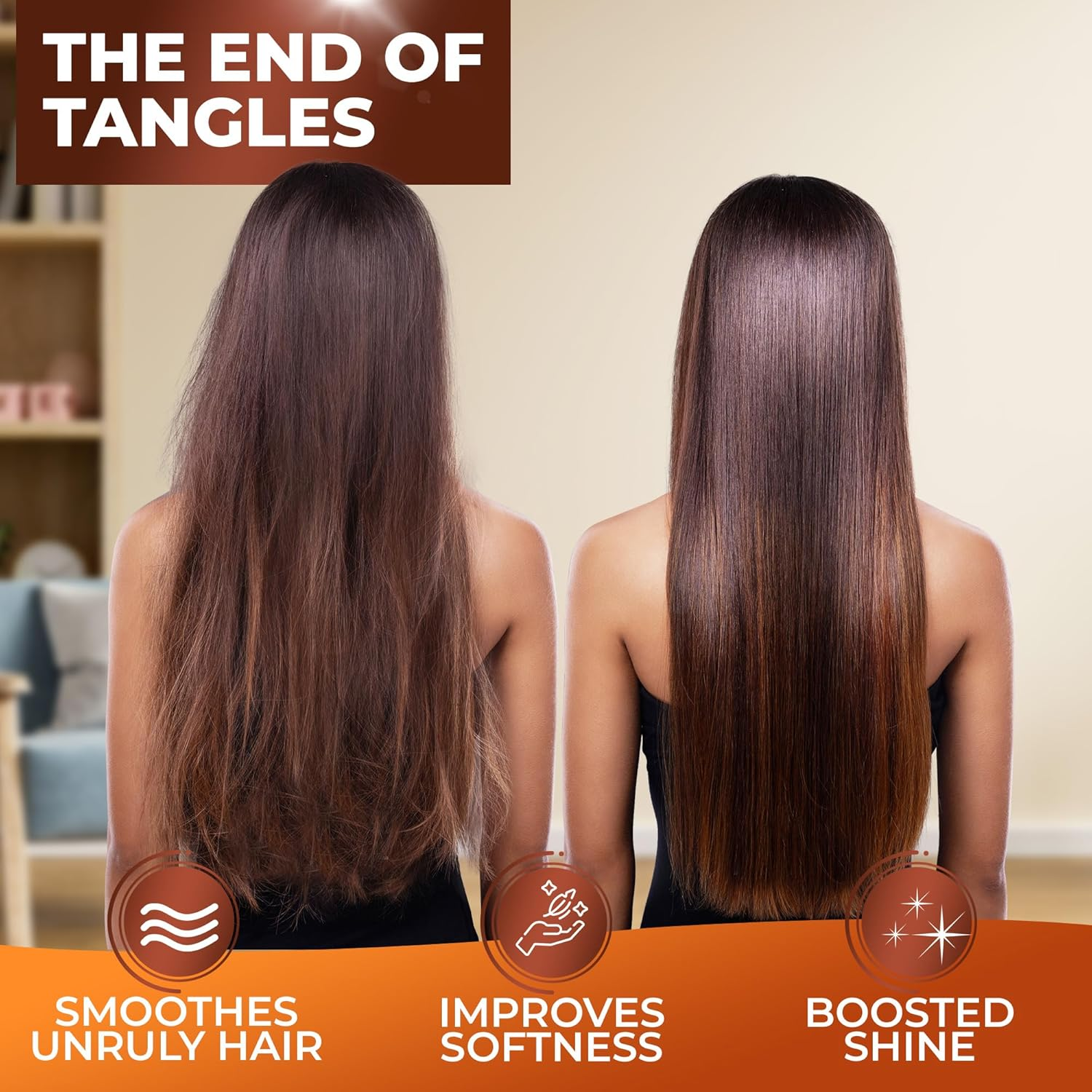 Argan Oil Hair Mask - Deep Conditioner Sulphate Free for Dry or Damaged Hair with Organic Jojoba Kernel Oil Aloe Vera Collagen and Keratin image number 4