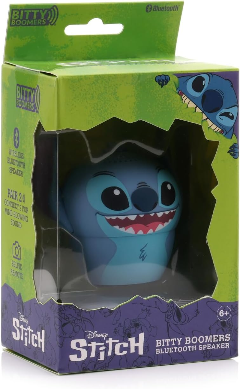Disney Bitty Boomers Stitch Ultra-Portable Collectible Bluetooth Speaker
