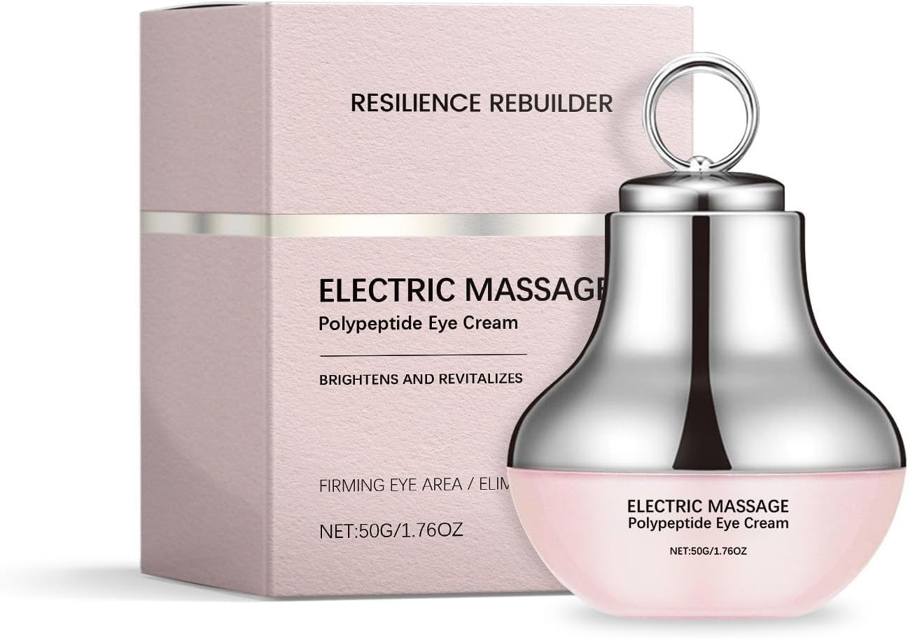 Longfng Electric Eye Massager Cream, Firming Anti-Wrinkle Treatment with Multi-Peptide, Relief for Tired Eyes, for Dark Circles, Puffiness, Fine Lines, Wrinkles, Moisturizing image number 1