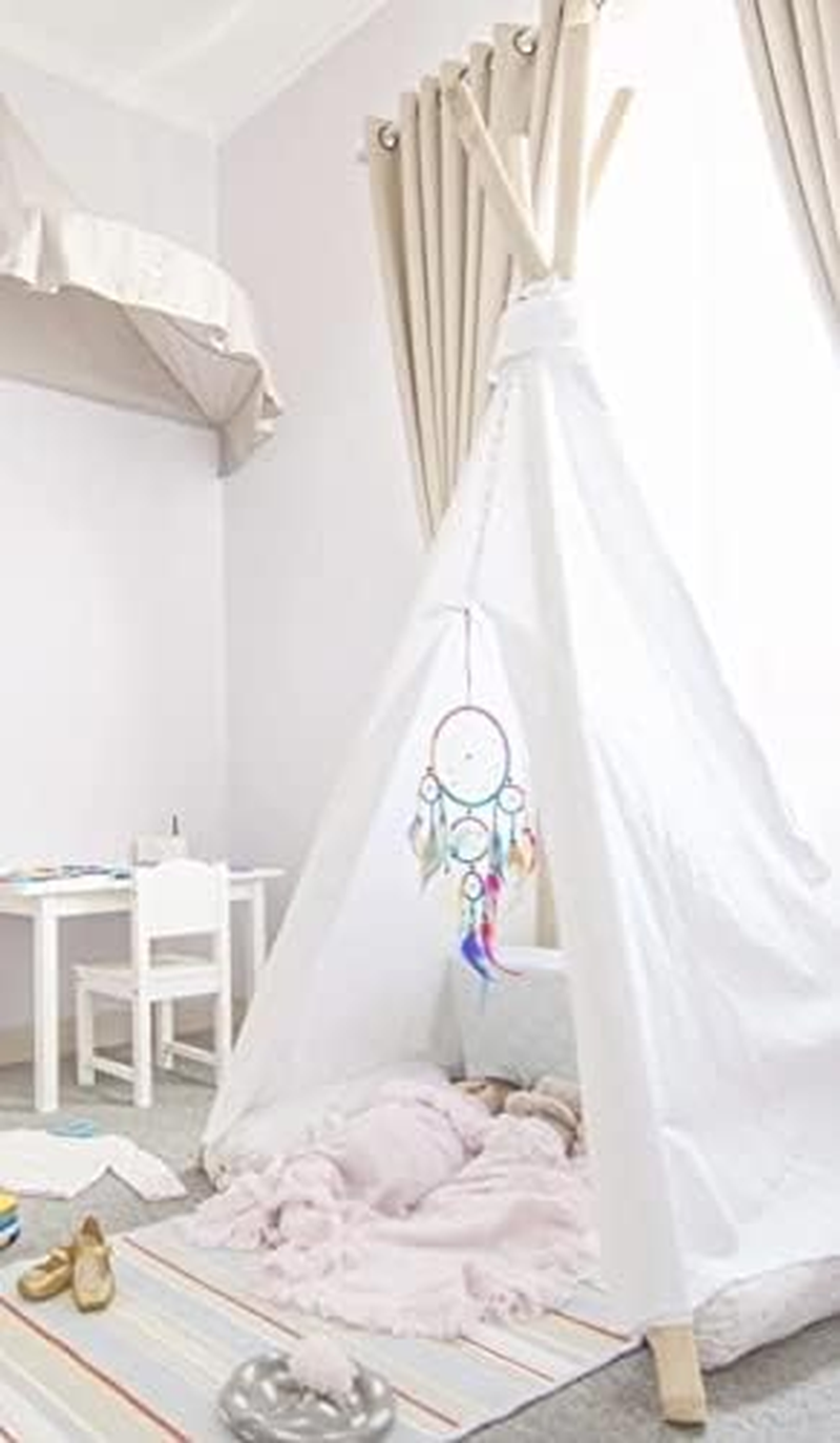 Dream Catcher for Kids Rainbow Chakra Traditional Style Dream Catcher Decoration Hand Made 22Cm X 54Cm