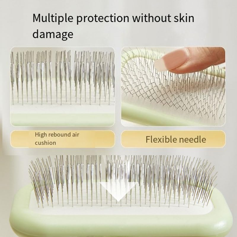 Pet Comb for Dogs & Cats Grooming with Long ，Cat Brush for Long or Short Haired Cats image number 4