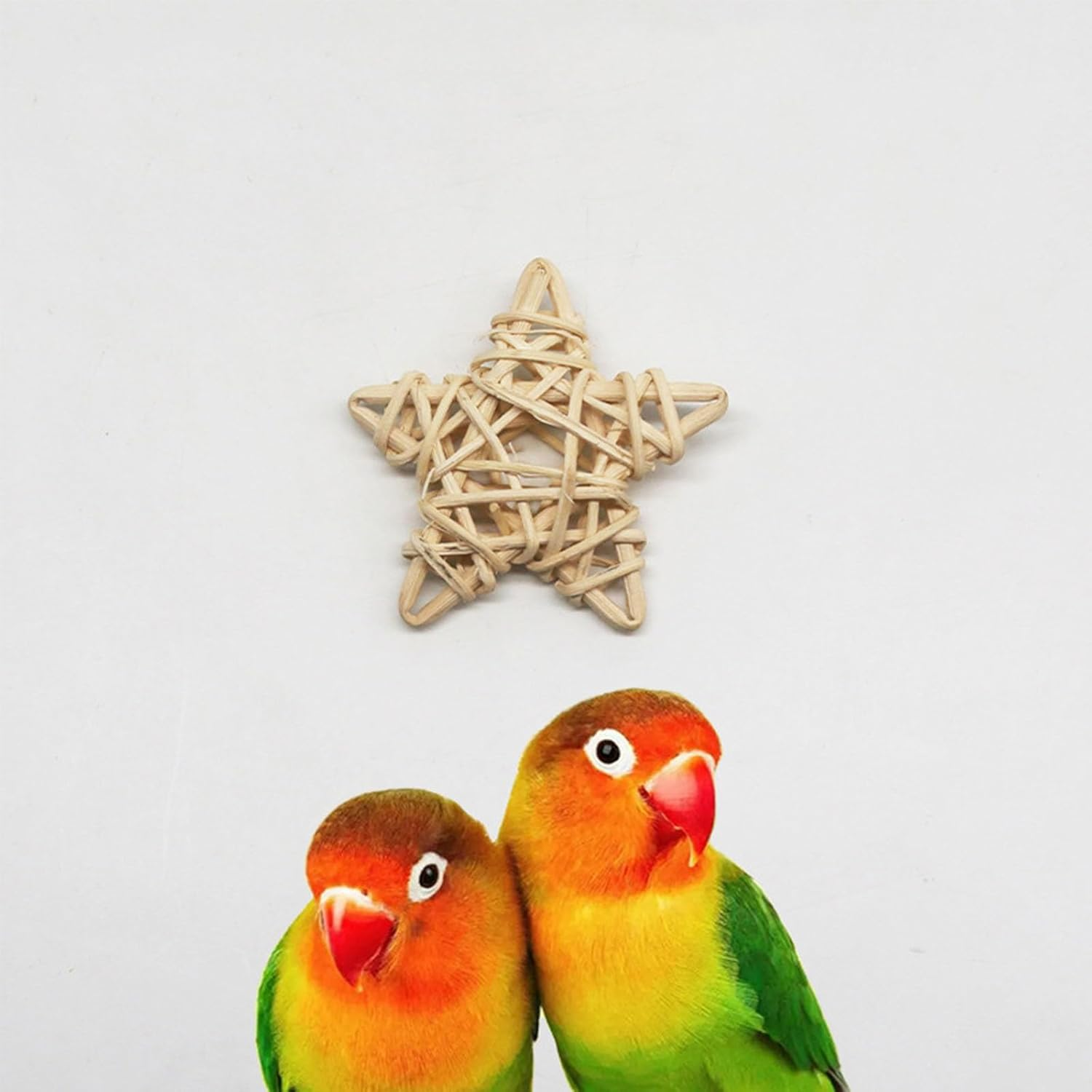 XUTONG 5Pcs Small Animal Chew Toy for Rabbits Bird Pet Chew Toy Tooth Cleaning Toy Wedding Decoration Hamster Carrier Cage image number 2