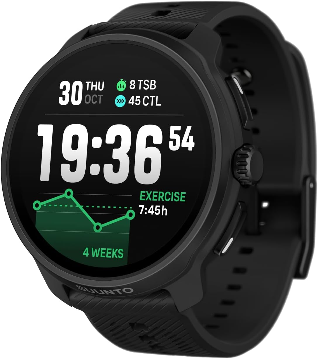 SUUNTO Race 2 GPS Sport Watch, 49Mm 1.5' AMOLED Touchscreen, Sleeker and Lighter Design, 16-Day Battery Life, Offline Maps, Accurate Navigation, 115+ Sport Modes, Wave Blue