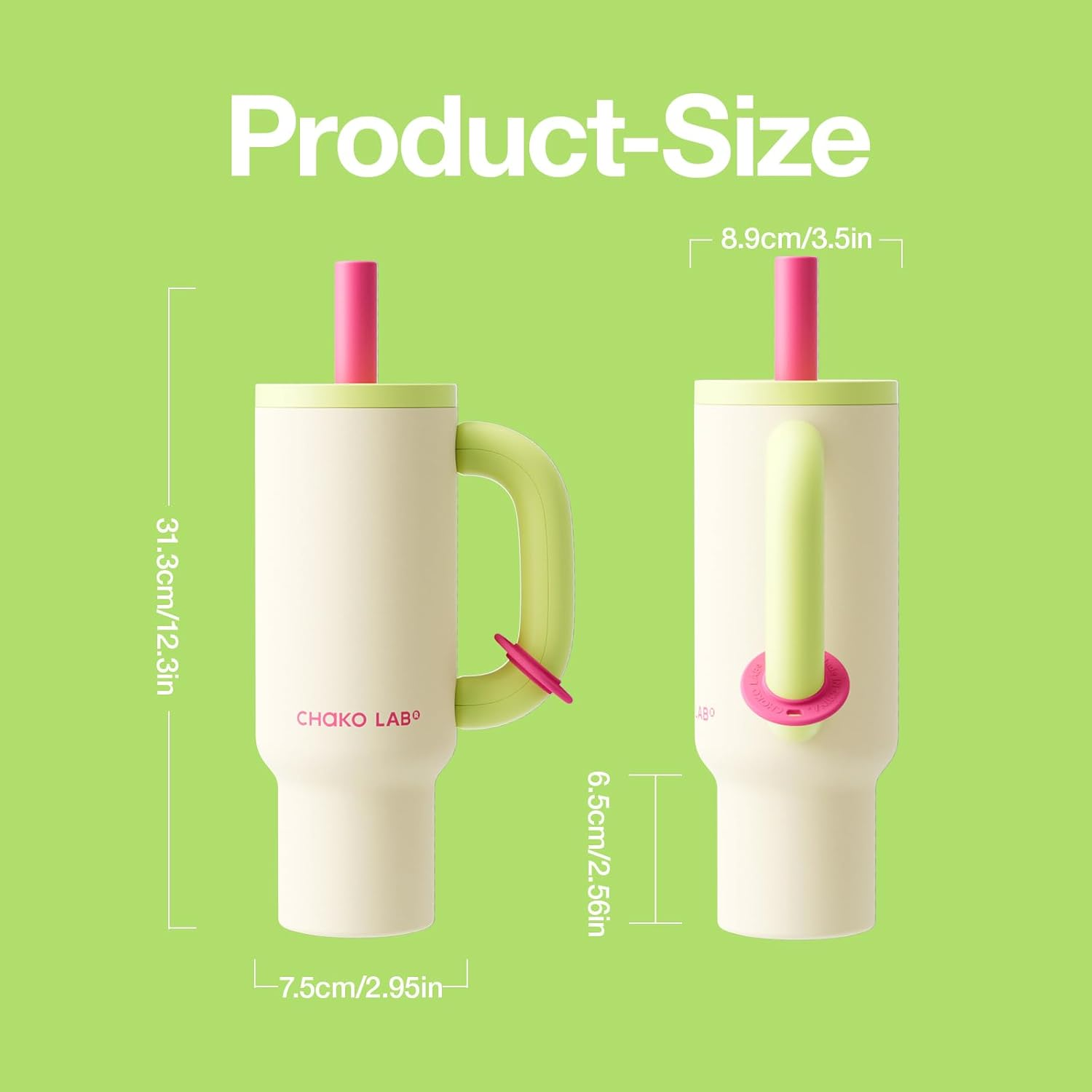 Chakolab Bawangcup Insulated Water Bottle Drinkware Green Tumbler 1000Ml image number 4