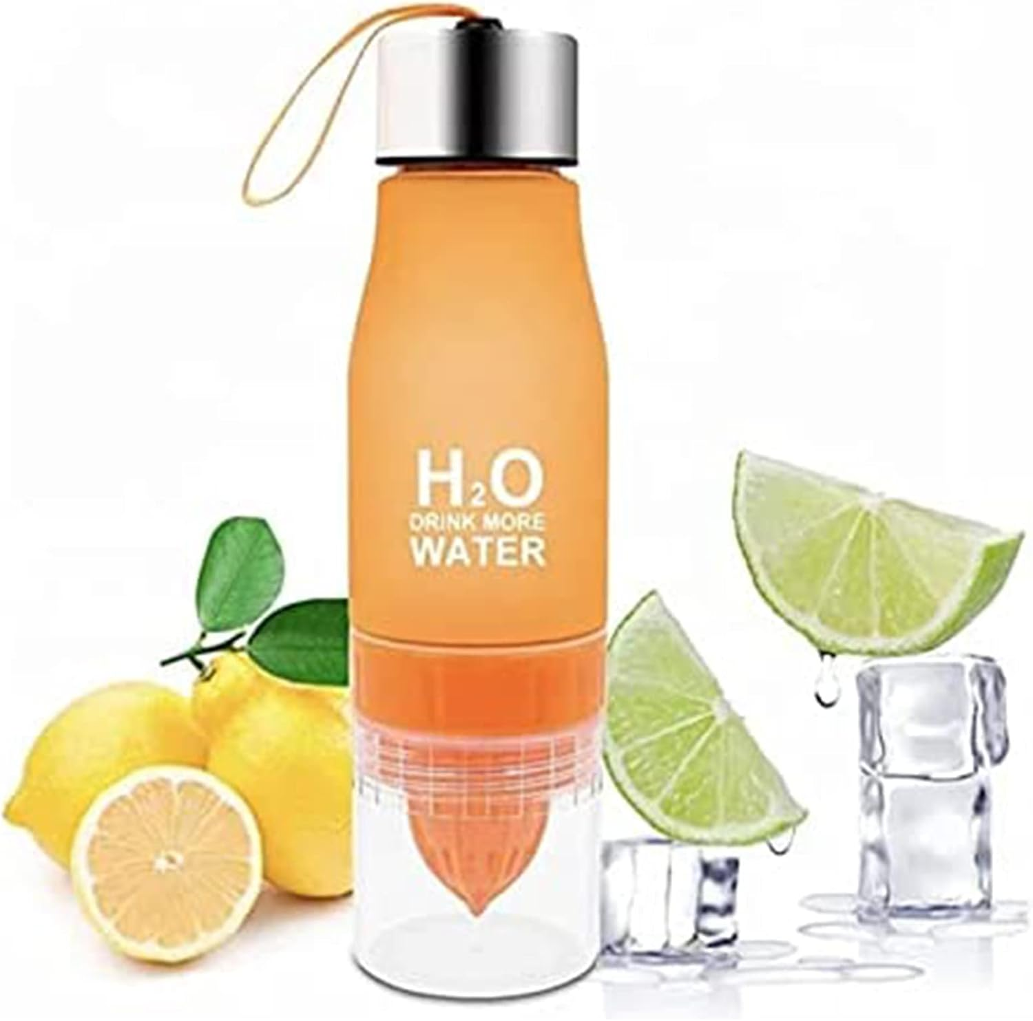TOPIND Lemon Water Bottle Gym Cups Fruit Infuser Squeezer Infusing Health Cup 650Ml H2O Outdoor Sport Water Bottle Lemon Juice Drink Cup Sport Health Juice Maker Multiple Colors image number 5