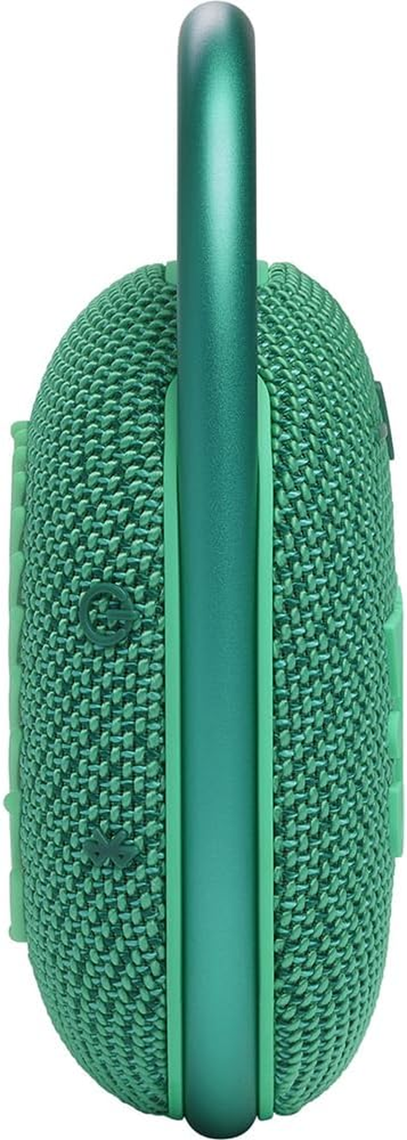 JBL Clip 4 Eco Bluetooth Speaker Made of Recycled Material in White - Waterproof, Portable Music Box with Practical Carabiner - up to 10 Hours of Wireless Music Streaming