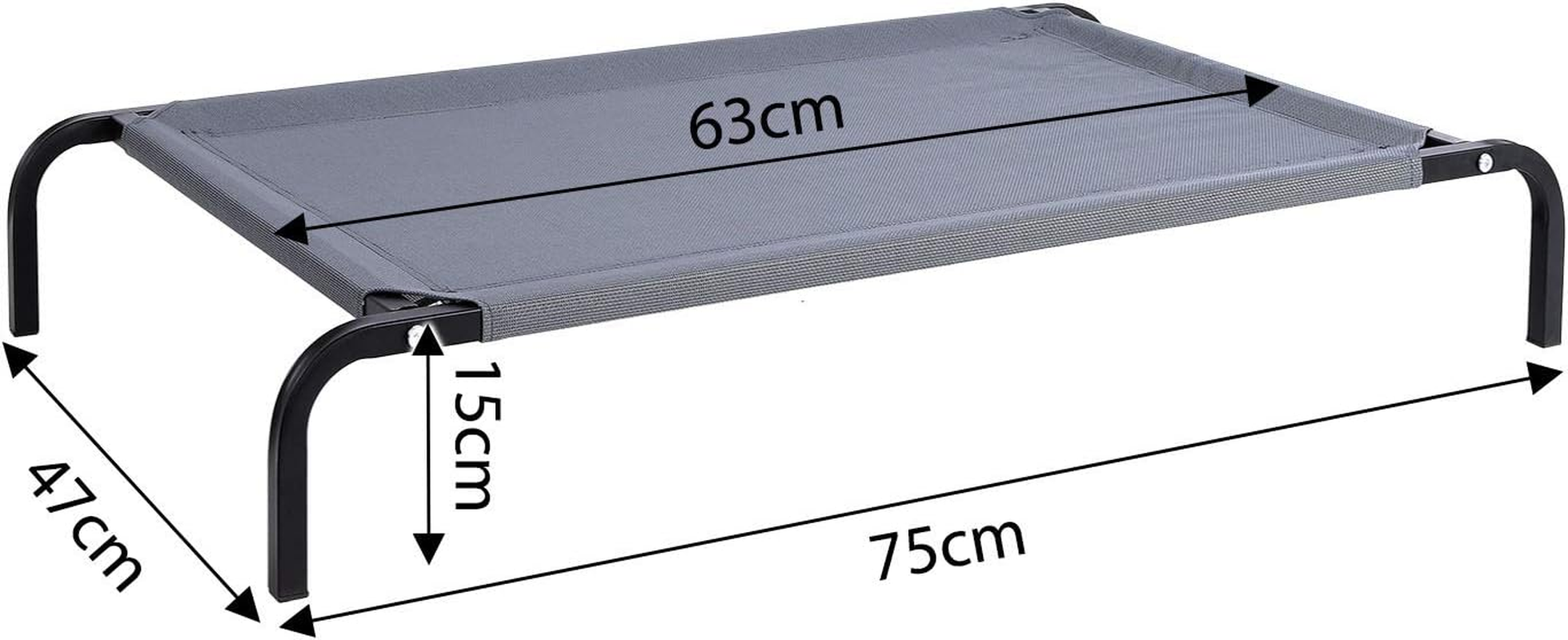 Dibea Dog Bed Textile Fabric image number 4