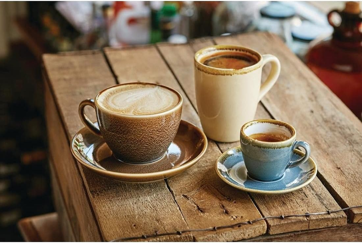 Olympia Kiln Saucer for GP348, Ocean, 160 Mm (Pack of 6) image number 5