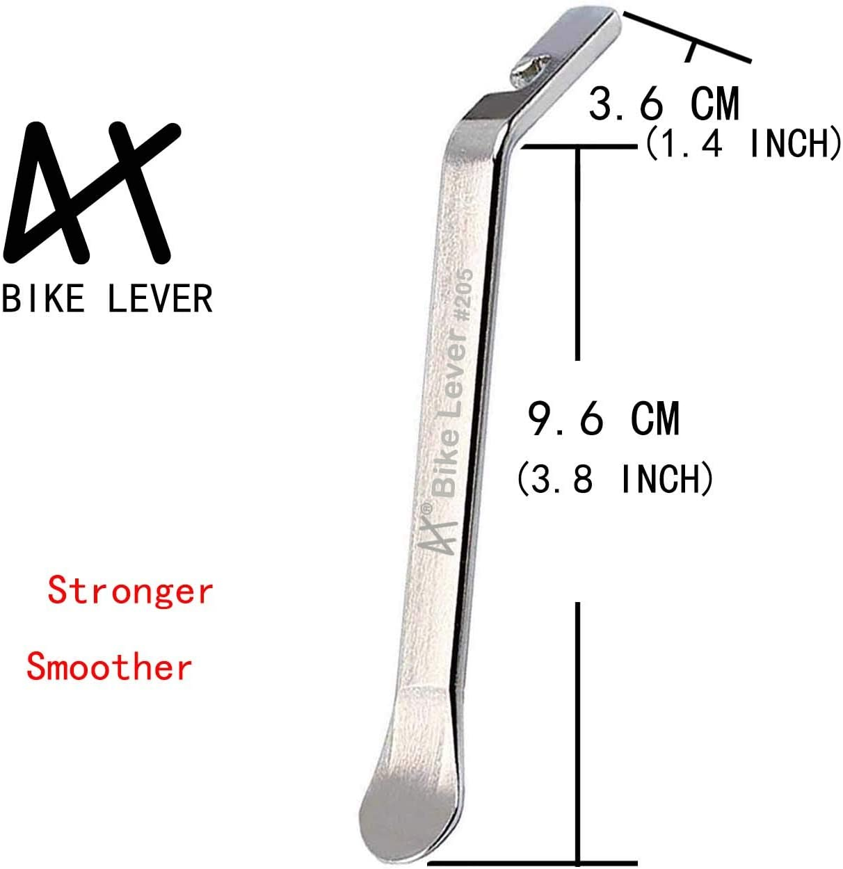 Tragoods Premium Bicycle Tire Lever Tyre Spoon Iron Changing Tool, Bike Tire Levers Premium Stainless Steel Levers to Repair Bike Tube, Best Tire Changing Tool