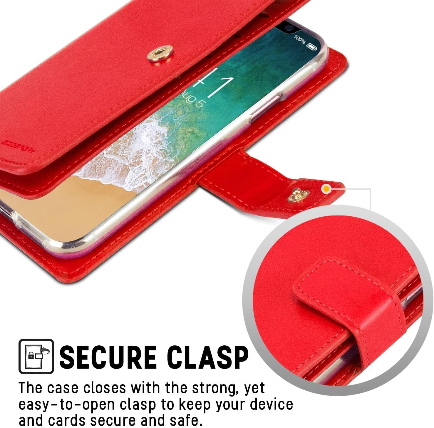 Iphone Mercury Goospery Mansoor Diary Flip Case Wallet Cover image number 5