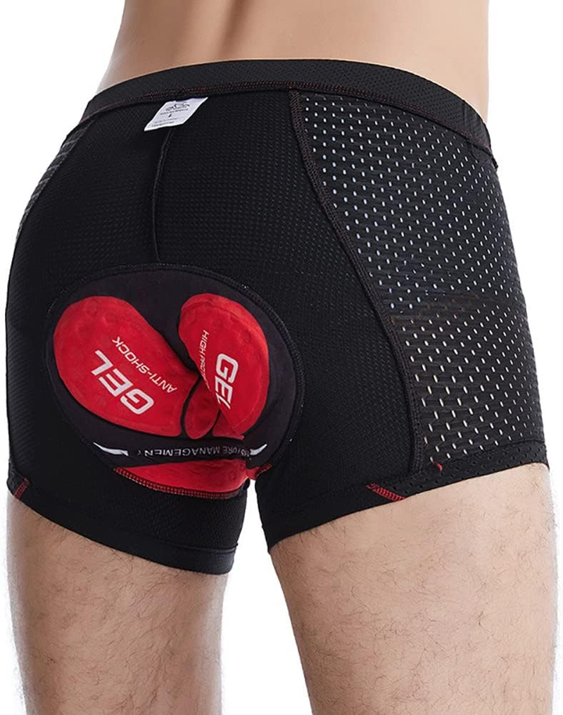 BIGTEDDY 5D Gel Padded Short Pants Men Cycling Bicycle Bike Sports Shorts Underwear image number 6