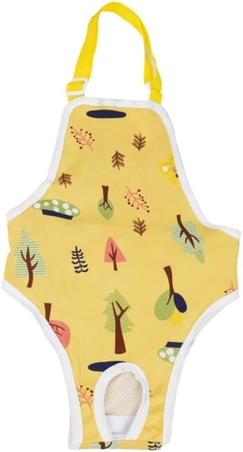 Dog Diapers Female Washable Sanitary Pantie with Adjustable Suspender, Reusable Doggie Period Panties, Pet Underwear Diaper Jumpsuits for Male Dogs in Heat, Puppy Diapers for French Bulldog (S) image number 5